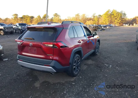 2019 Toyota Rav4 Adventure из США, поврежденный, VIN 2T3J1RFV4KW029749